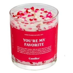 CANDIER You're My Favorite Candle, Retail Price $34.00 USD